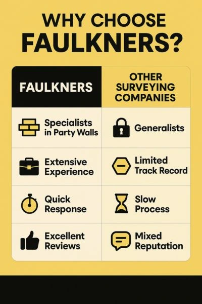 Can I Alter The Party Wall Surveyor? - A Crucial Guide From Faulkner Surveyors 4 Party Wall Mediation {bane} Faulkner Surveyors Lewes Best Surveyor Near me Lewes